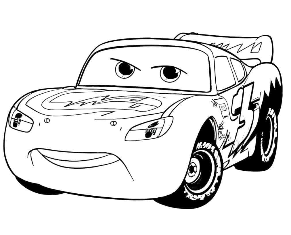 Cetak Lightning McQueen