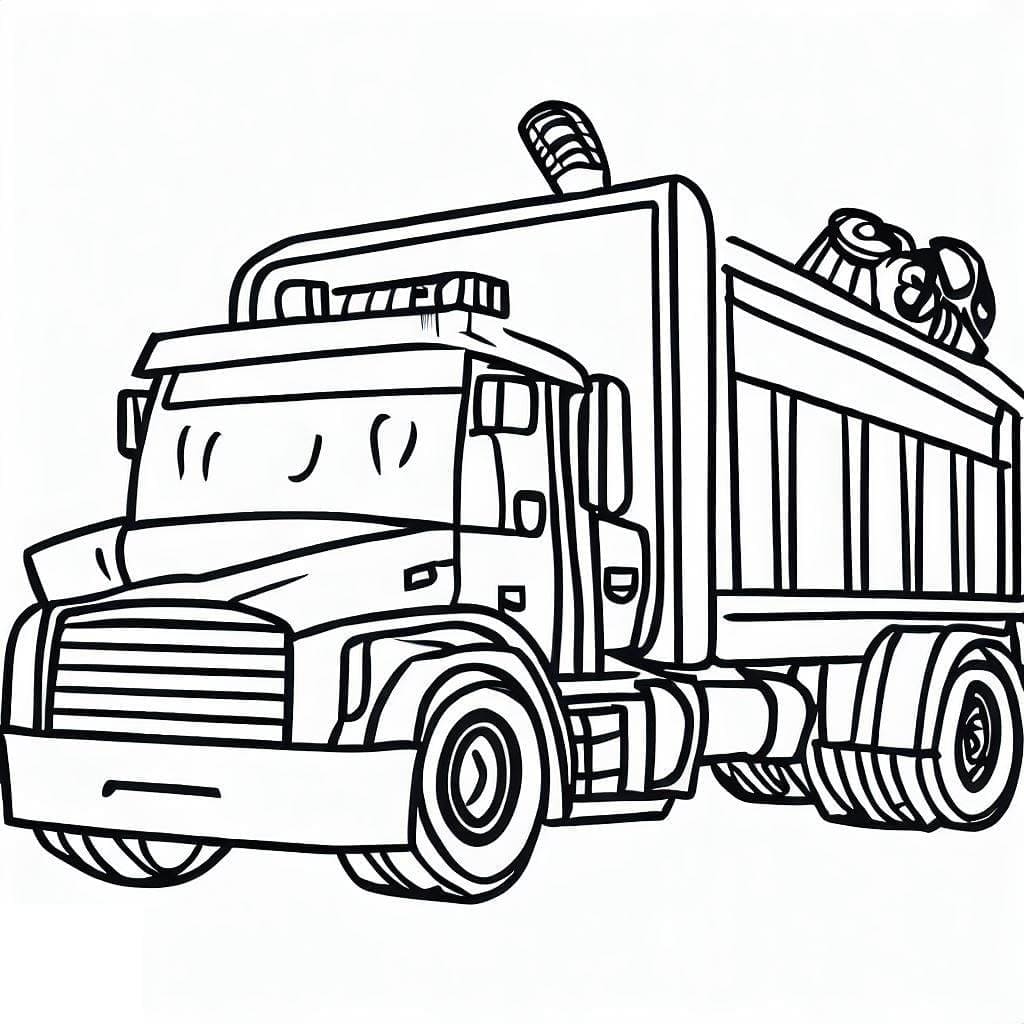 Cetak Truk Sampah