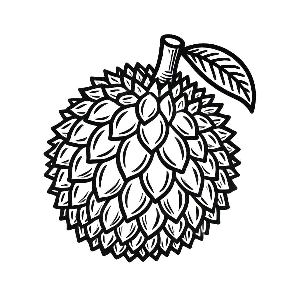 Cetakan durian