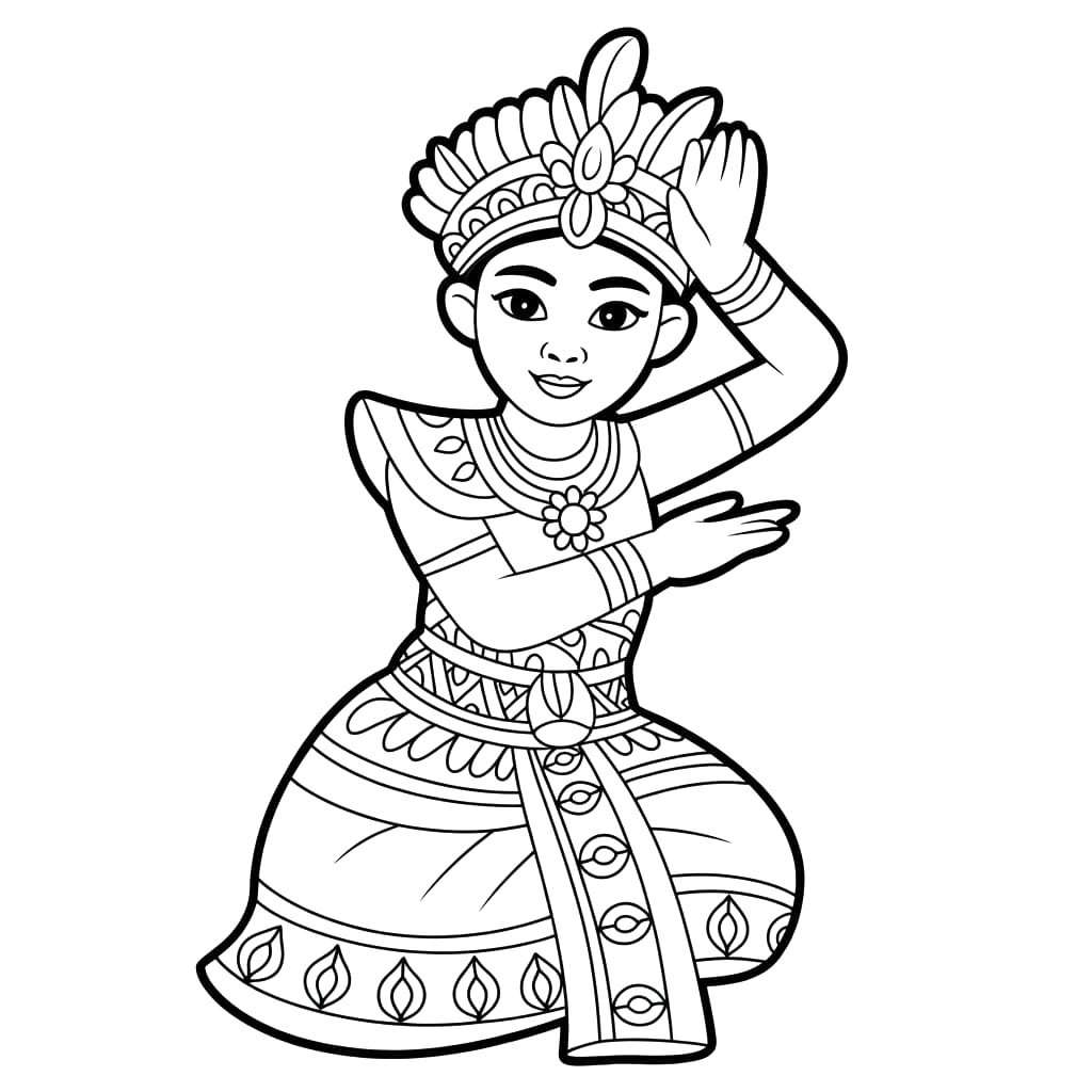 Cetakan Tari Bali