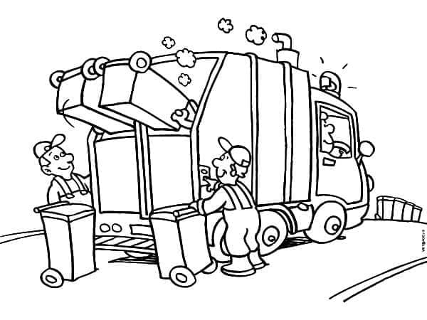 Dapat Dicetak Truk Sampah