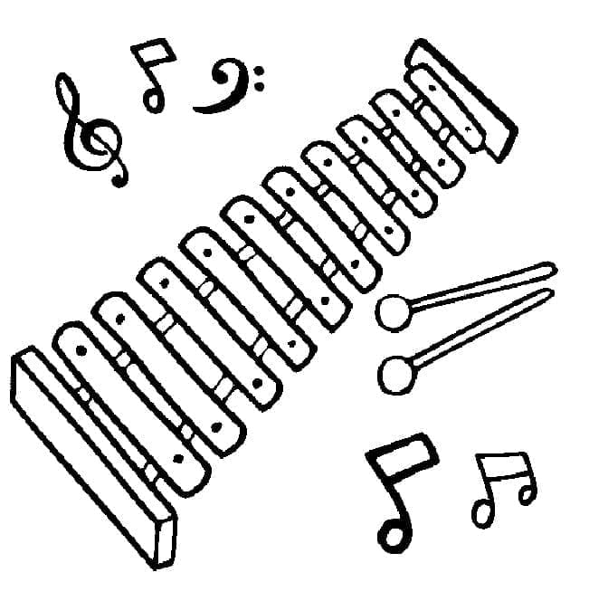 Gambar Xilofon