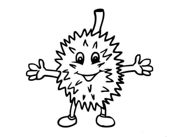 Kartun Durian Lucu