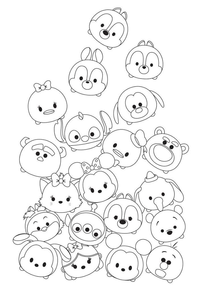 Lebih banyak Tsum Tsum