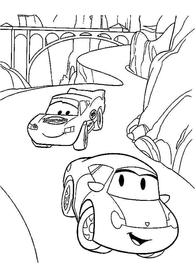 Lightning McQueen dan Sally