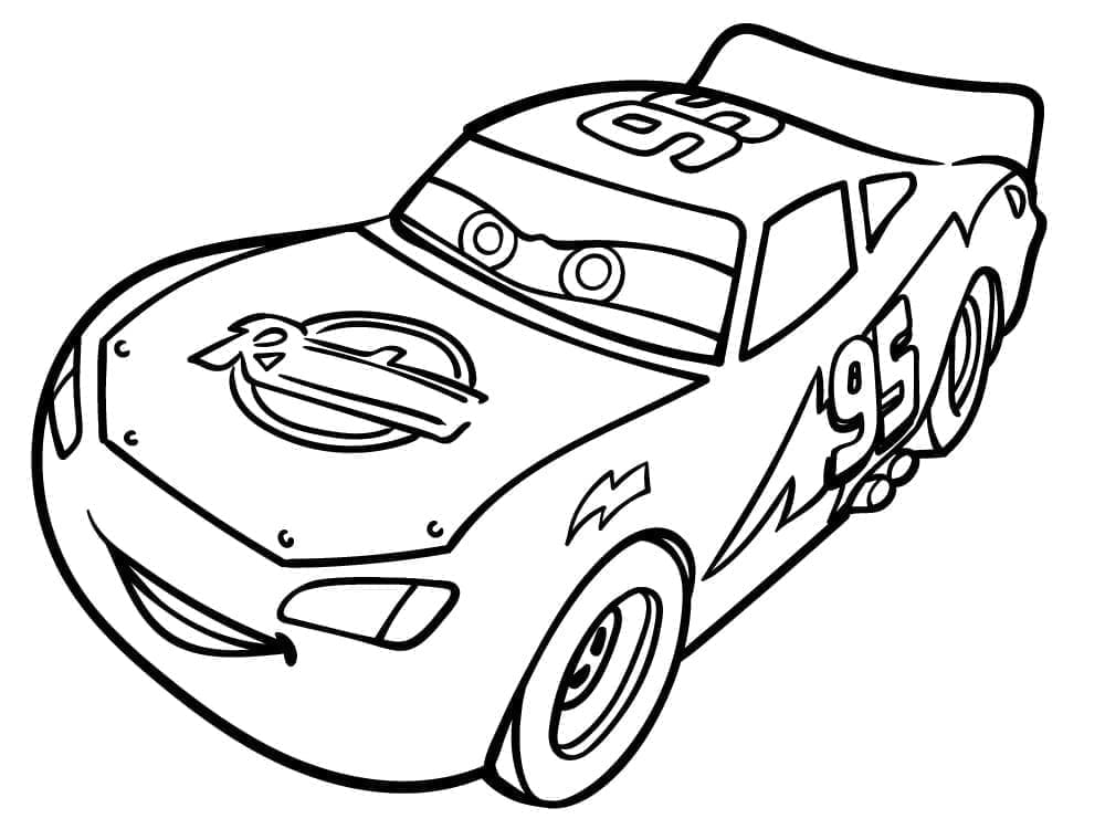 Lightning McQueen dari Disney Cars