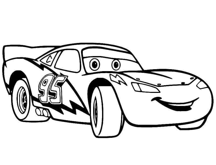 Lightning McQueen keren untuk dicetak