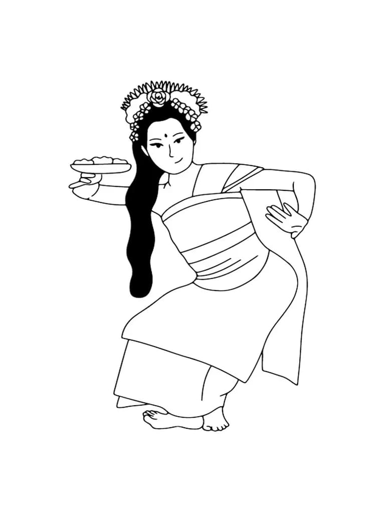 Tari Bali sederhana gratis