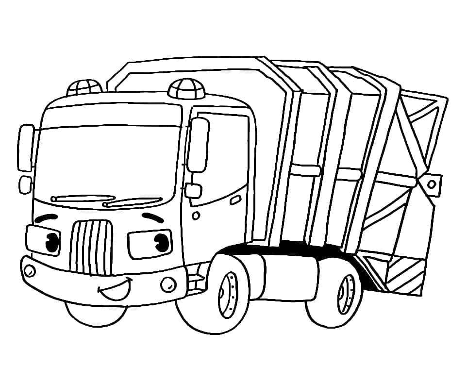 Truk Sampah Dapat Dicetak