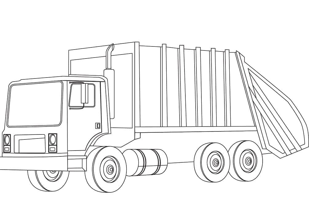 Truk Sampah Dasar