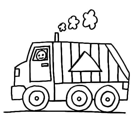 Truk Sampah Mudah