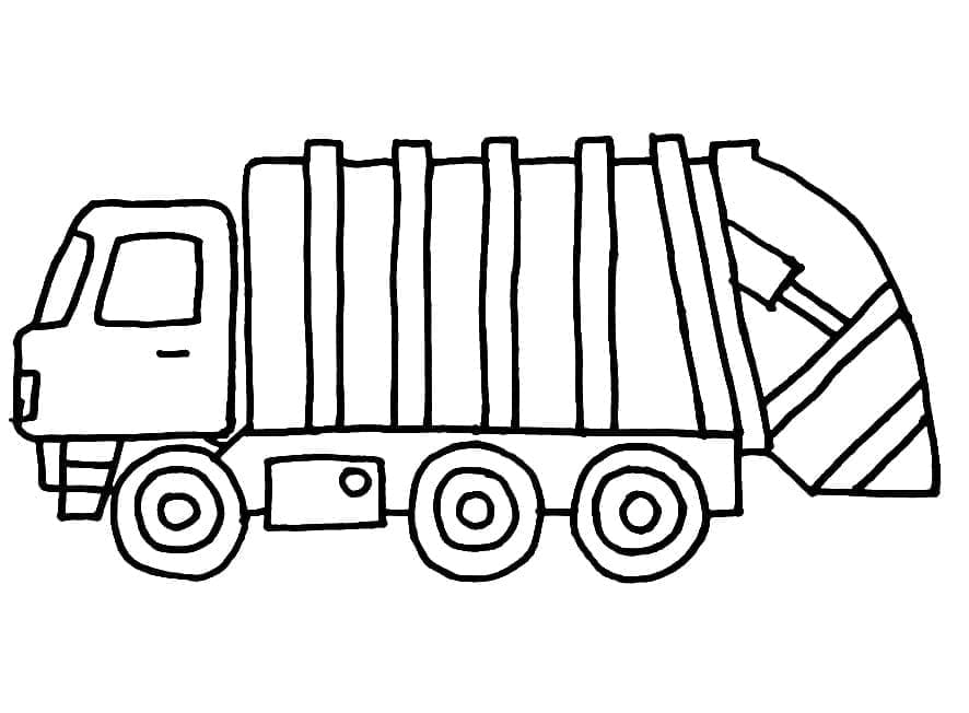 Truk Sampah Sangat Mudah
