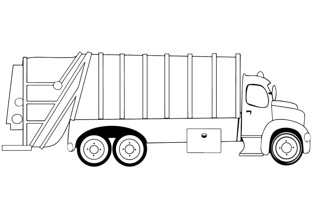 Truk Sampah Sederhana