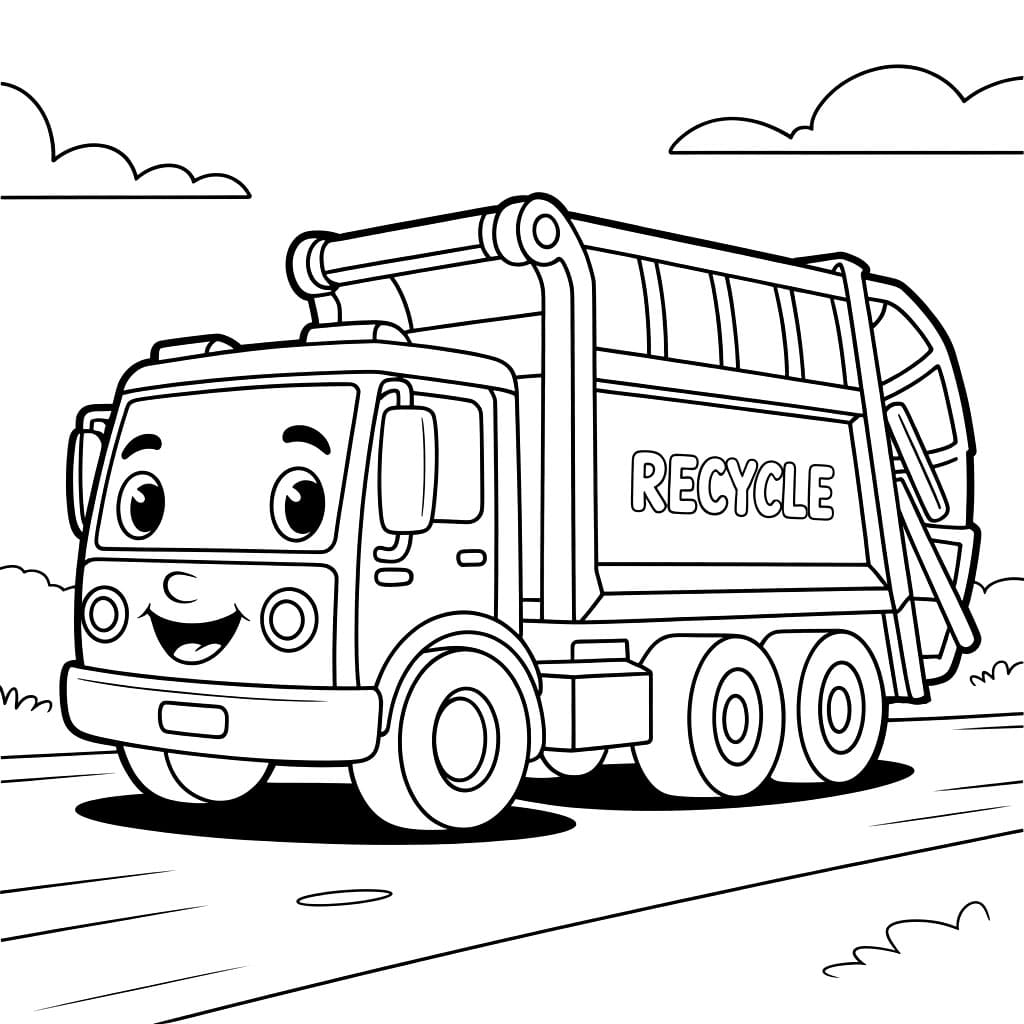 Truk Sampah senang