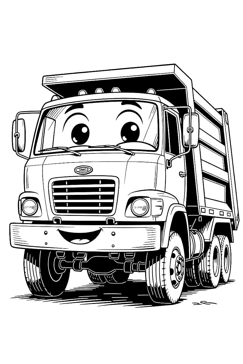 Truk Sampah Tua