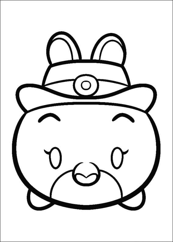 Tsum Tsum yang Dapat Dicetak