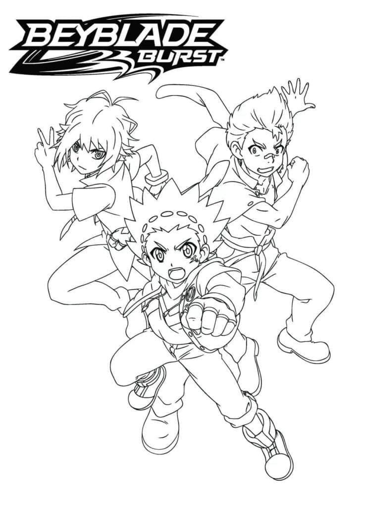 Beyblade Burst yang Dapat Dicetak Gratis