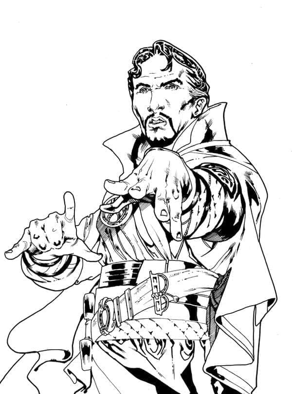Cetak Doctor Strange