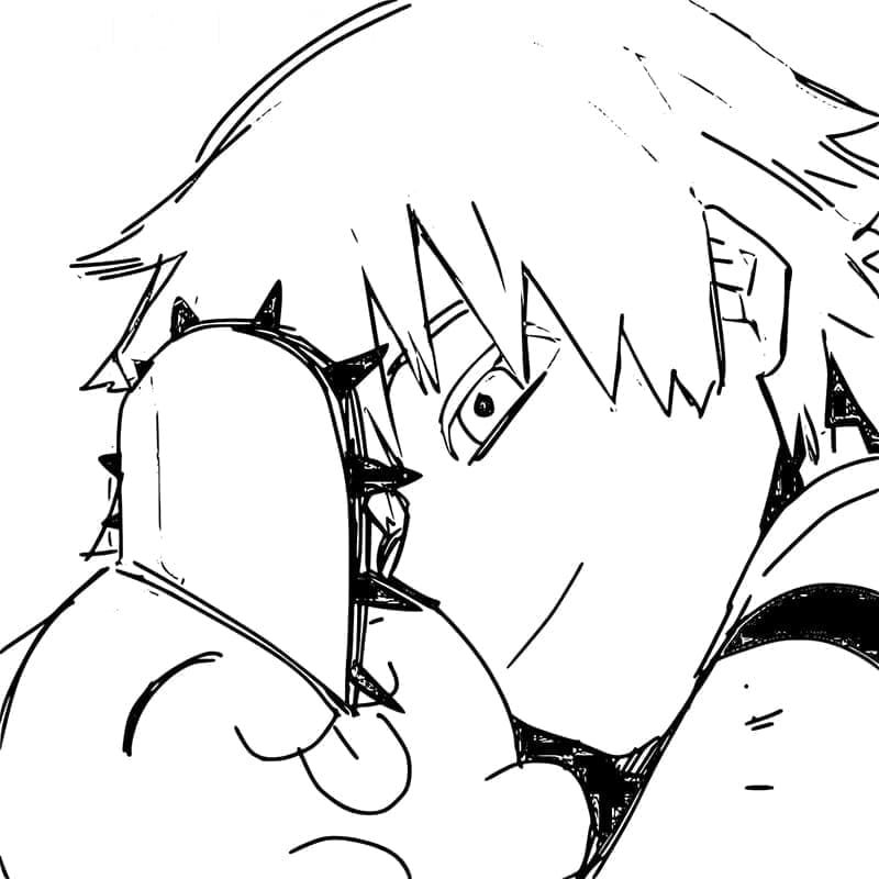 Chainsaw Man Sketsa