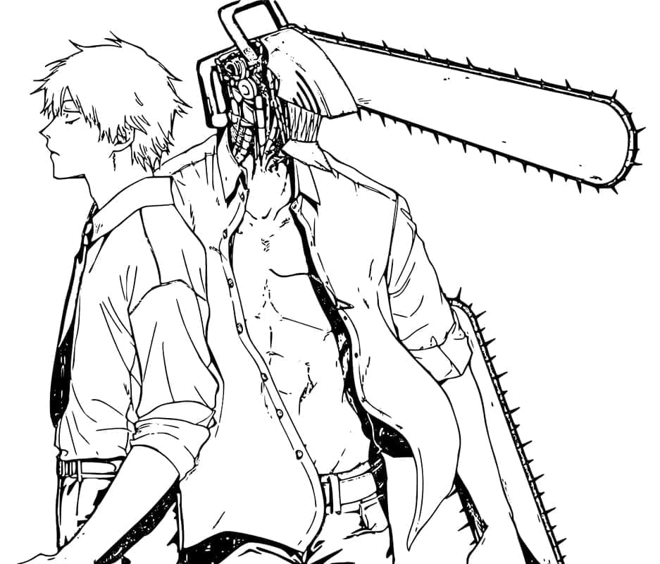 Denji dari Chainsaw Man