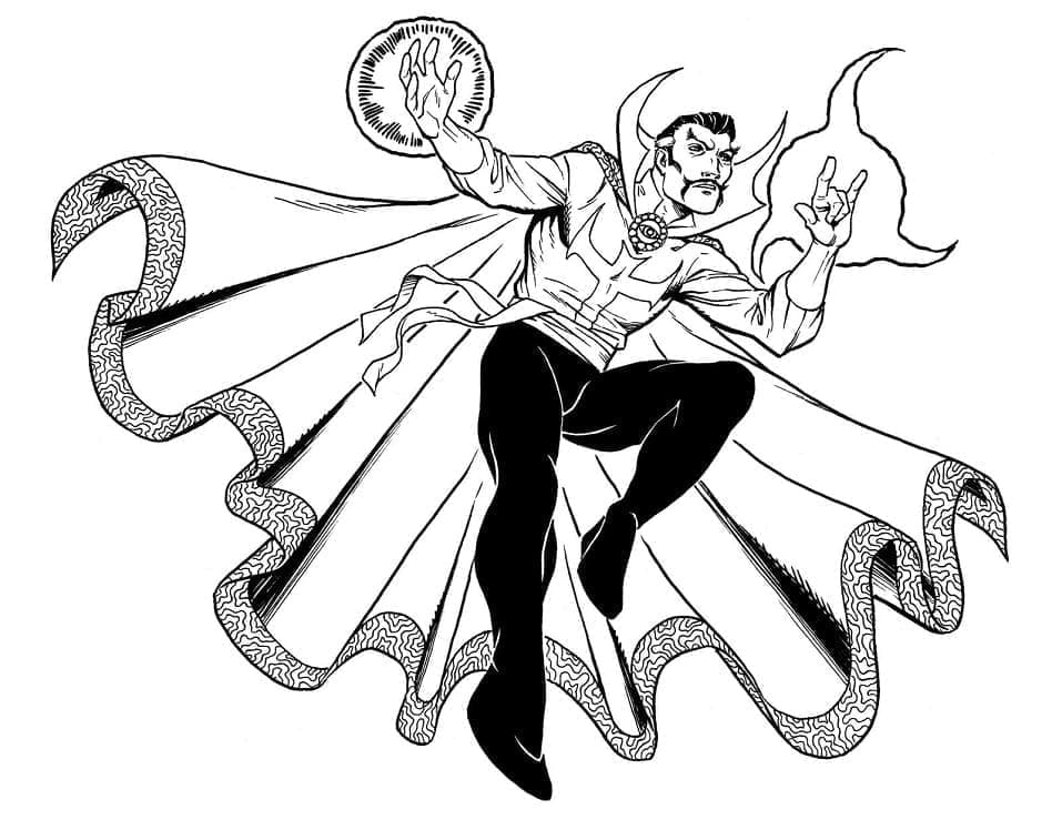Dr. Strange dengan sihir
