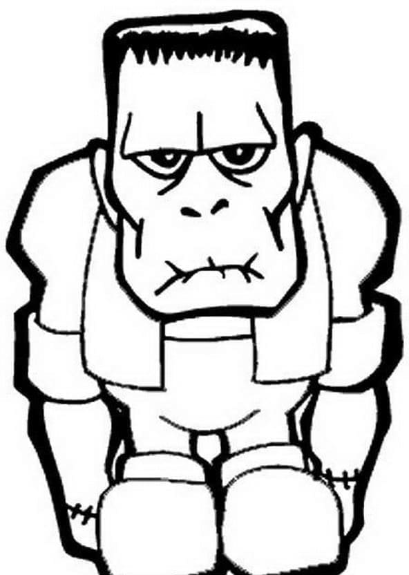 Frankenstein Kecil yang Marah