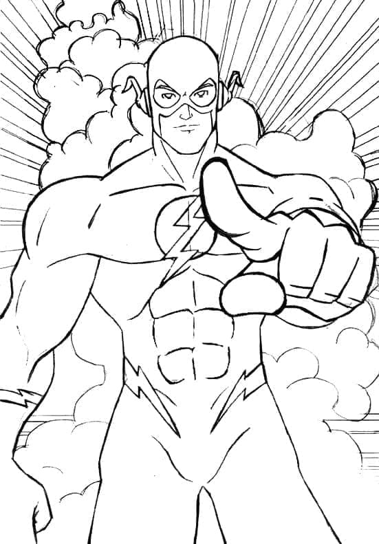 Hero Flash yang Dapat Dicetak