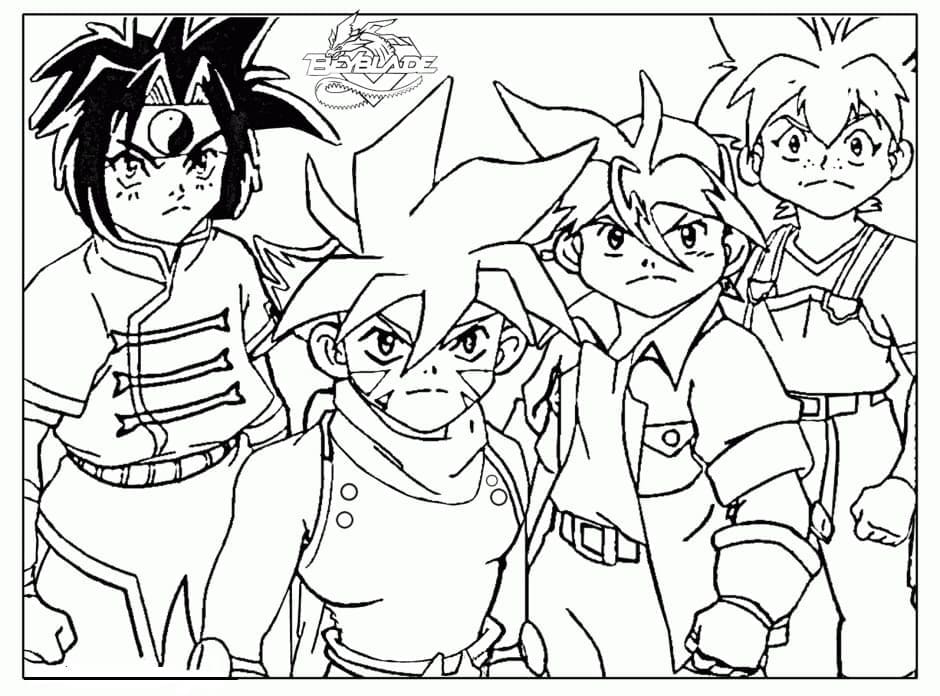 Karakter Beyblade