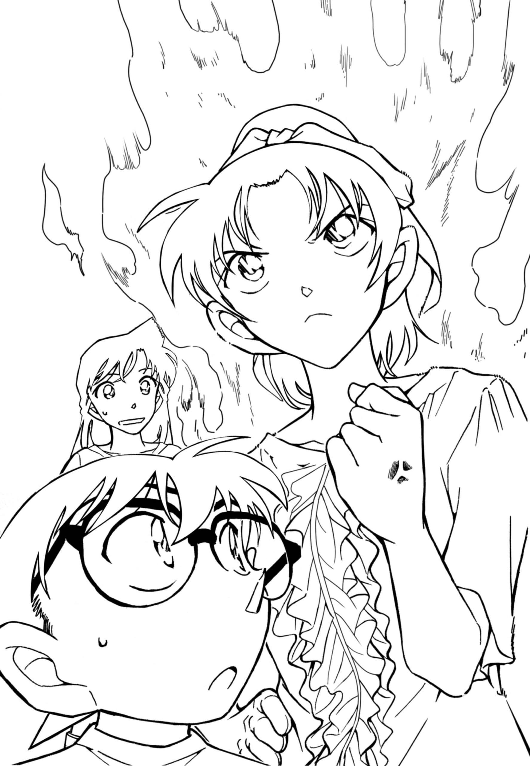 Kazuha Toyama dan Conan Ran yang Marah