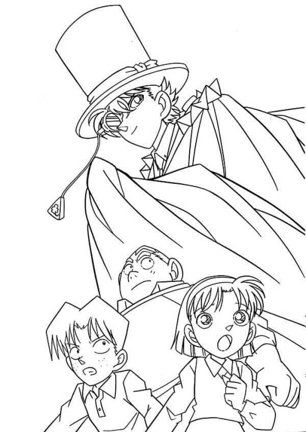 Kid Kaitor dan Teman-teman Conan