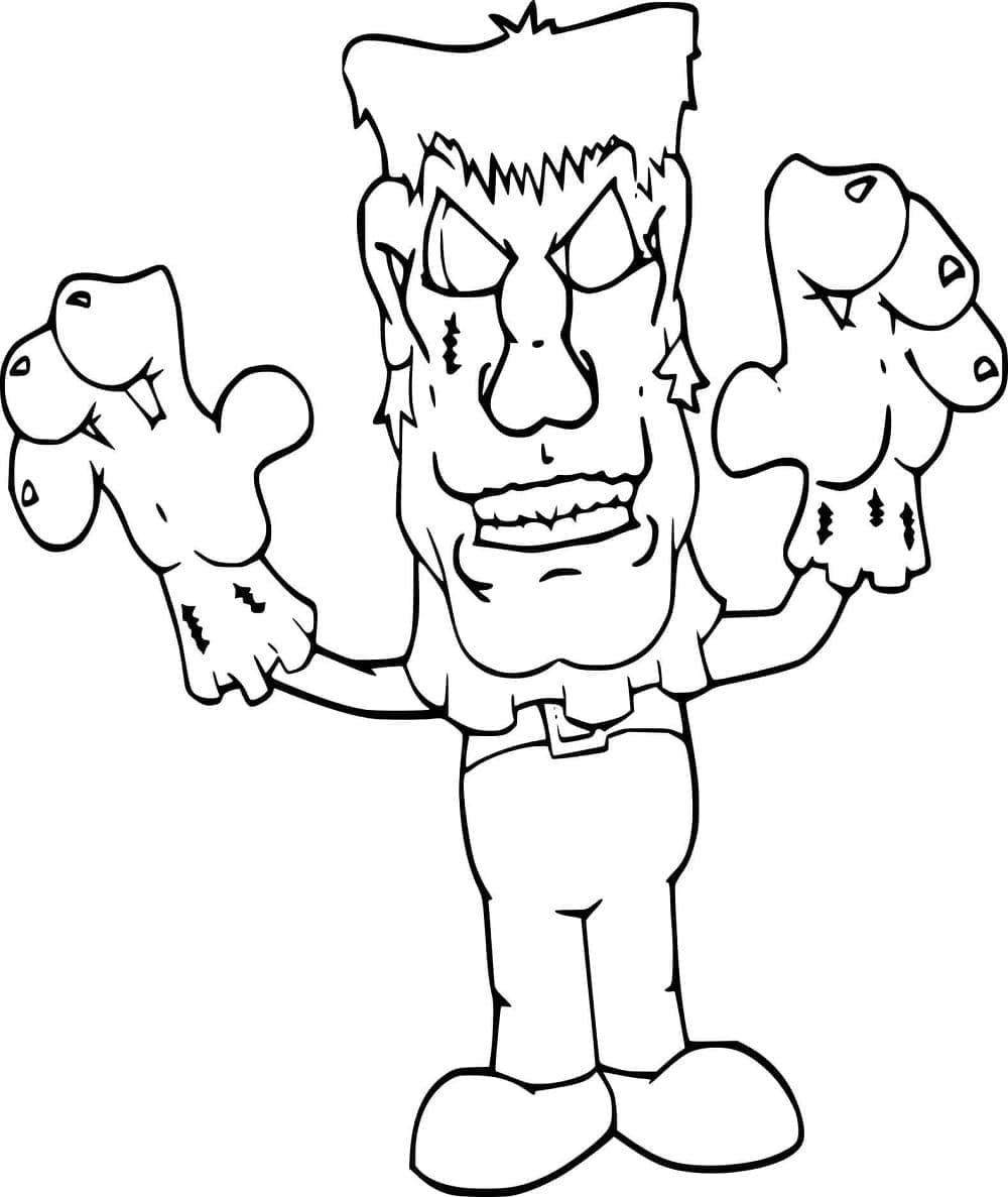 Kostum Frankenstein