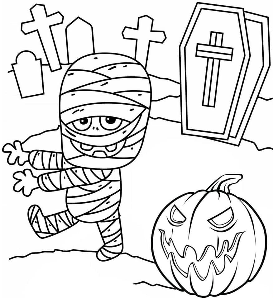 Mumi Halloween Kecil