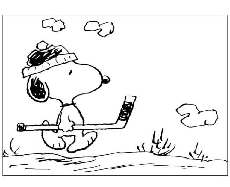 Pemain Hoki Snoopy