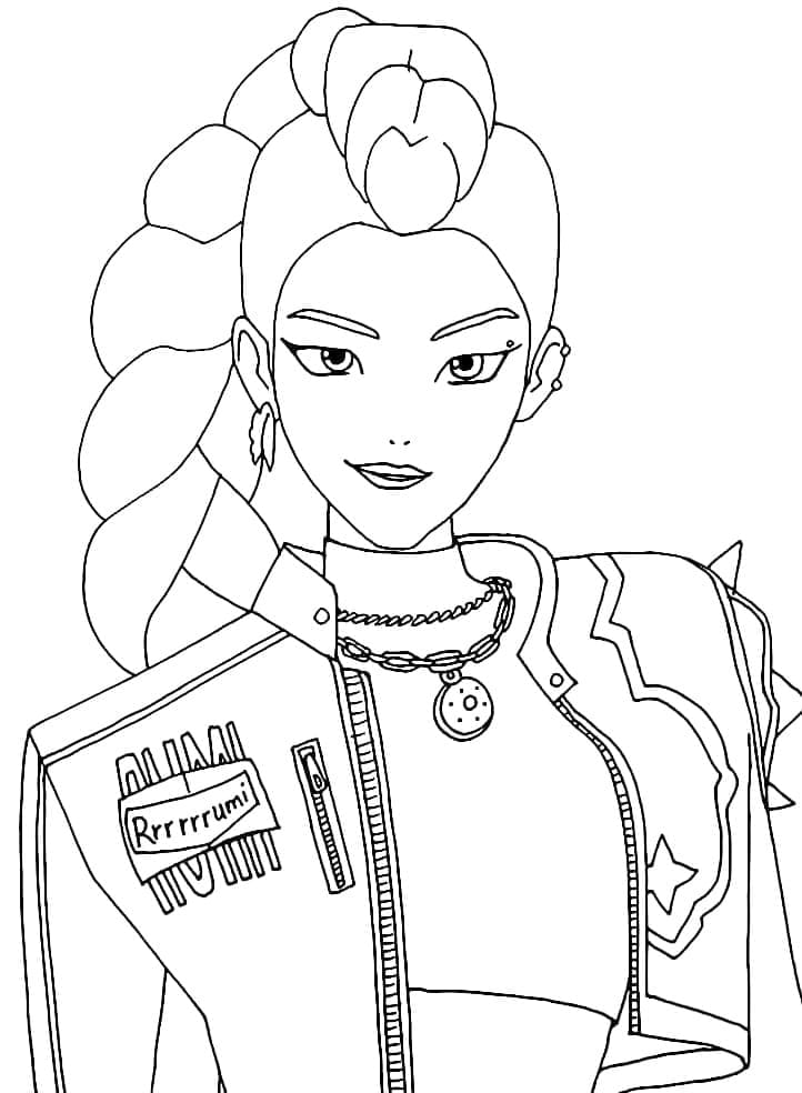 Rumi dari Kpop Demon Hunters