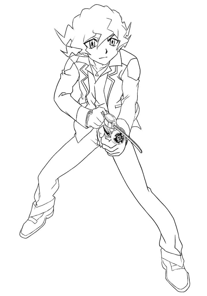 Shinobu Hiryui dari Beyblade