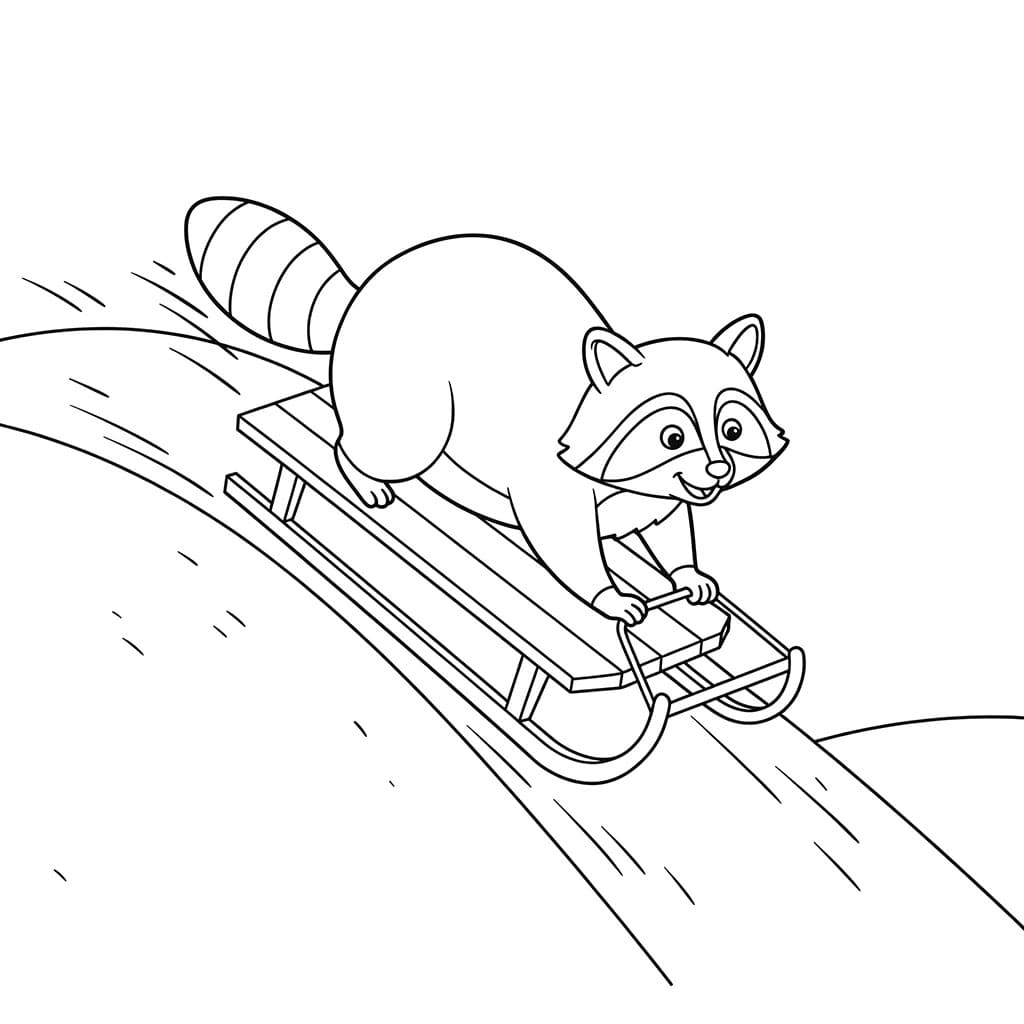 Ski rakun