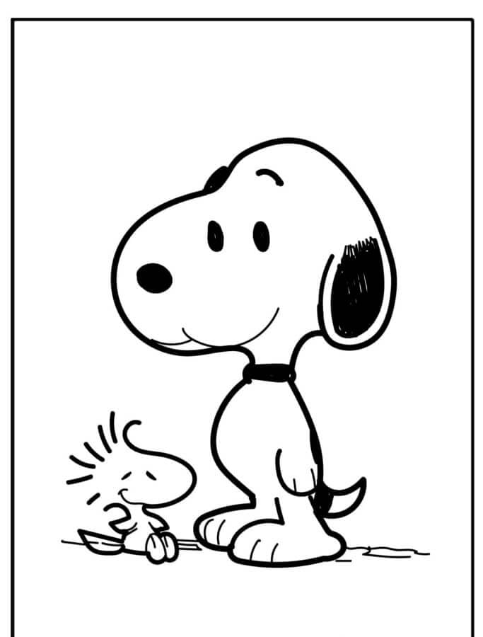 Snoopy dan Woodstock
