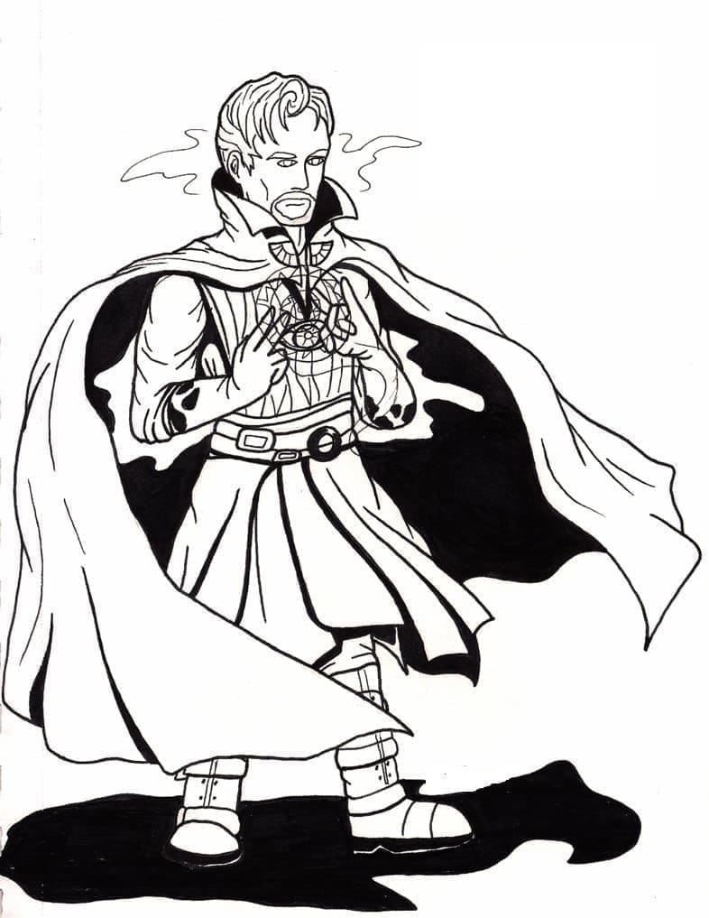 Superhero Doctor Strange