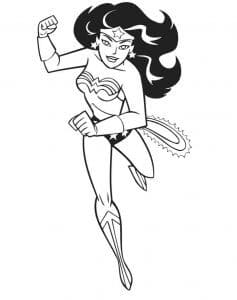Tinju Wonder Woman