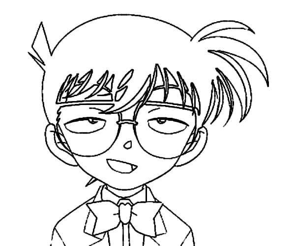 Wajah Conan yang Lucu