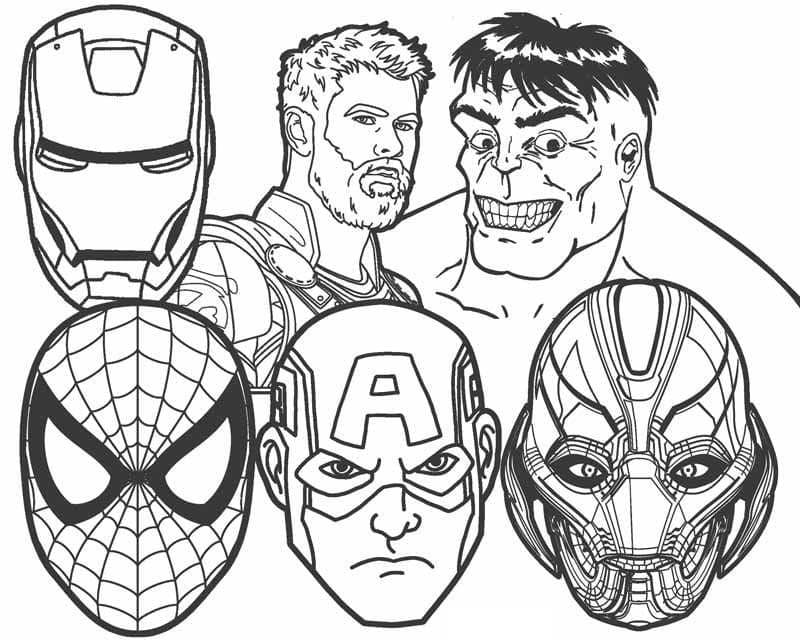Wajah-wajah Avengers