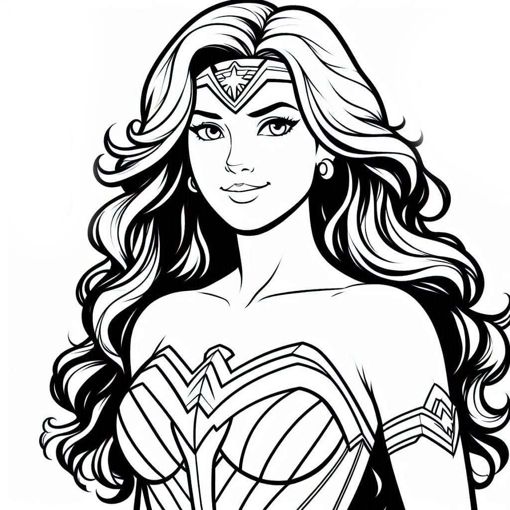 Wonder Woman dasar yang mudah