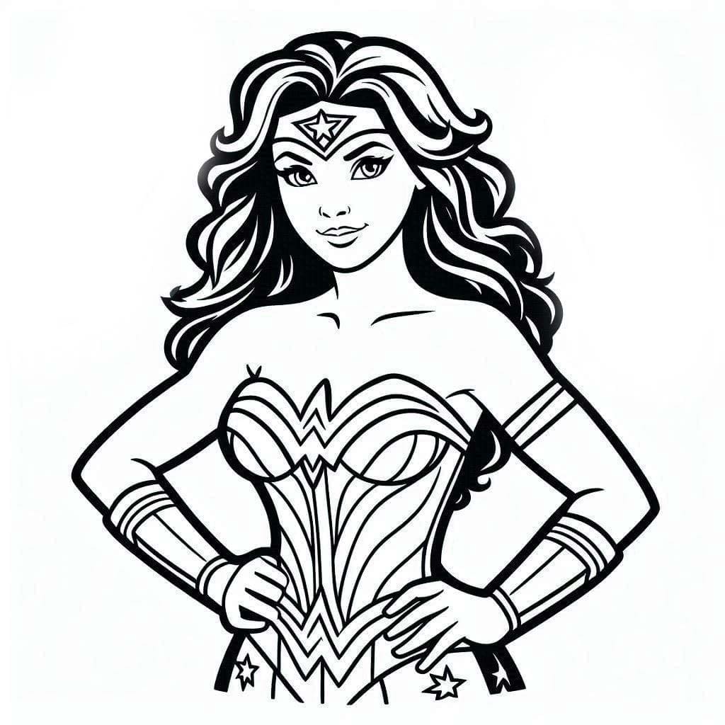 Wonder Woman Sederhana