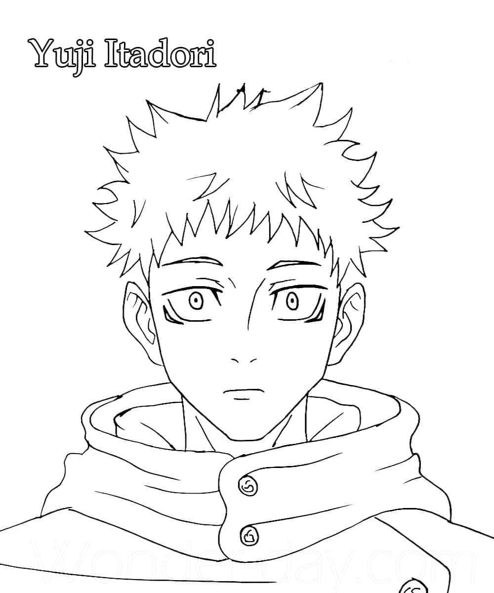 Yuji Itadori dalam Jujutsu Kaisen