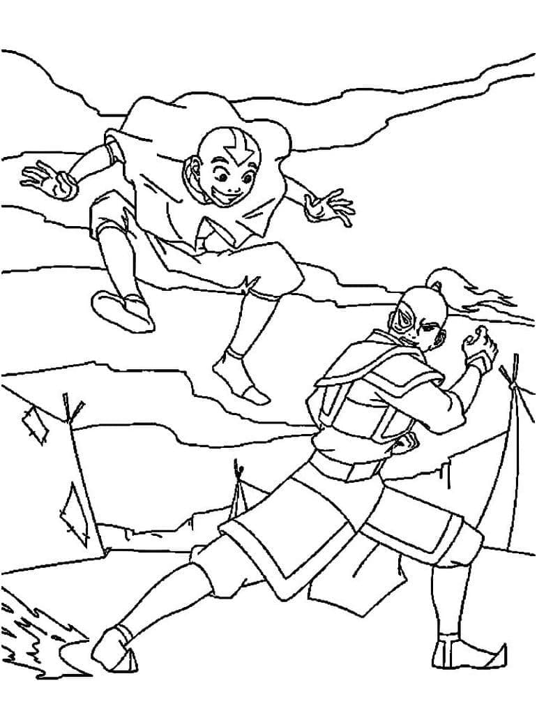 Aang dan Zuko
