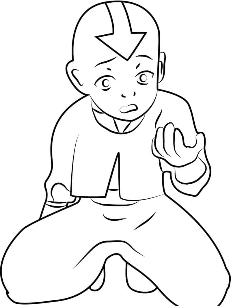 Aang yang sedih