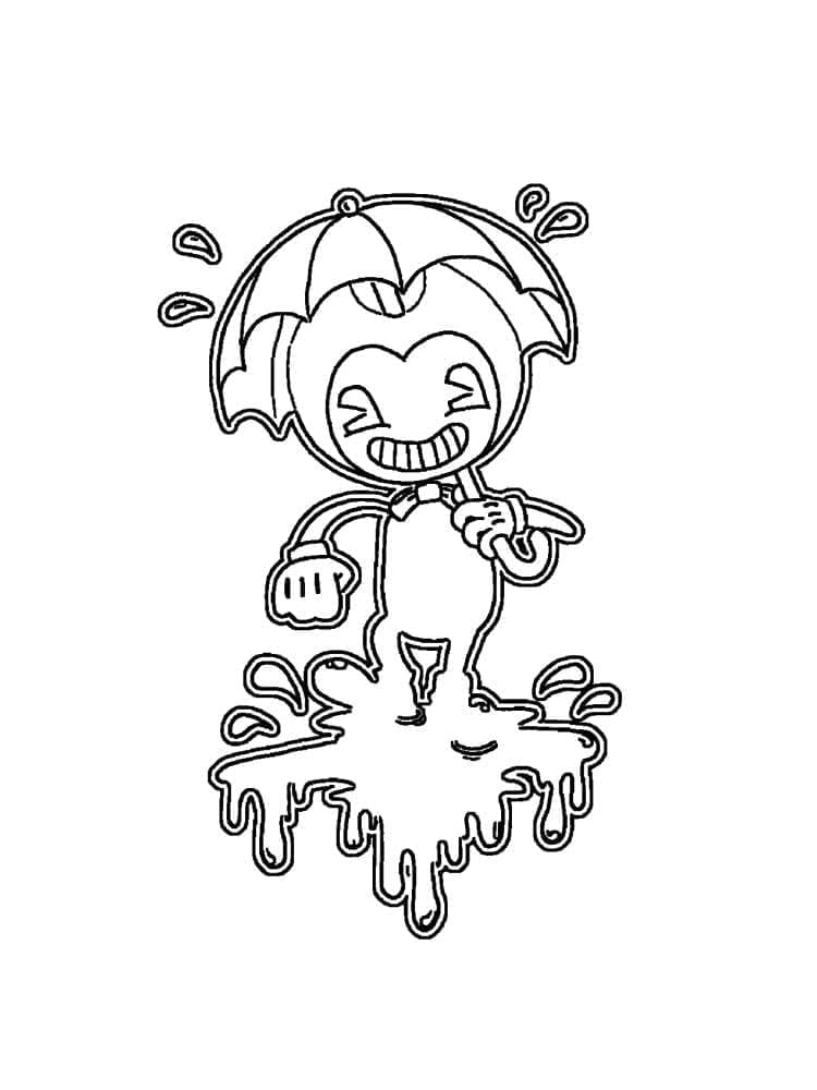 Bendy dengan Payung