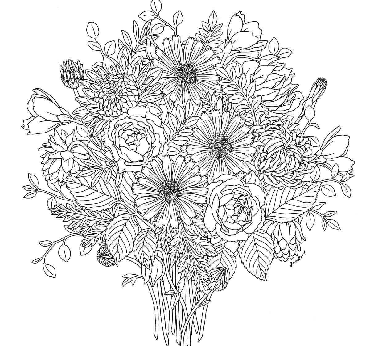 Buket Bunga Mandala