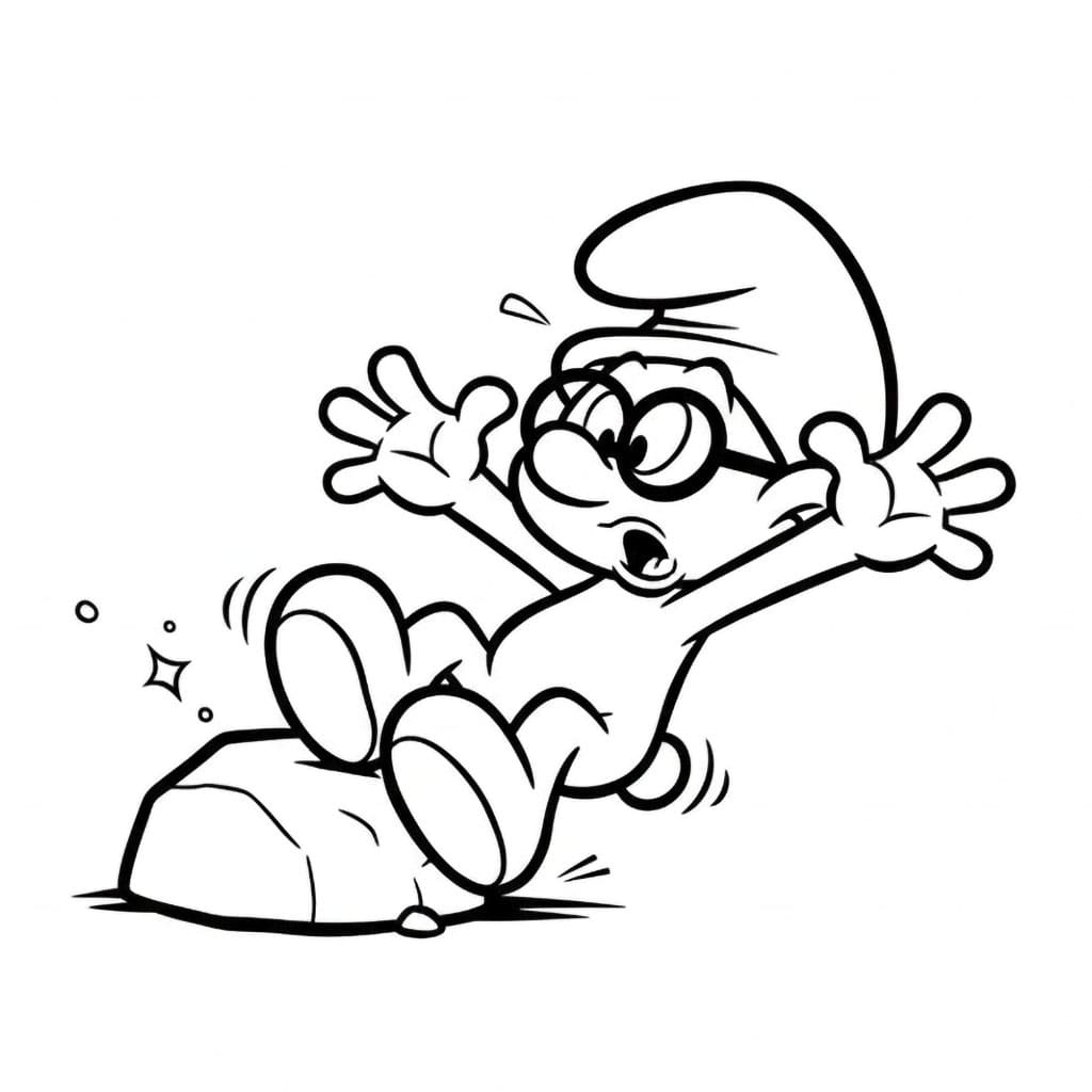 Clumsy Smurf yang kikuk