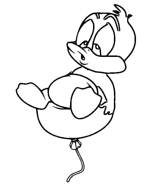 Daffy Bebek Bayi yang Lucu